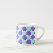 Tasse Expresso Pois Aqua & Blue (Droite)