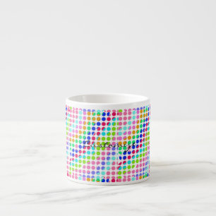 Tasse Expresso pois multicolore Thunder_Cove