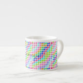 Tasse Expresso pois multicolores Thunder_Cove (Devant droit)