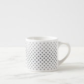 Tasse Expresso Pois Silver Gradient par Shirley Taylor (Droite)