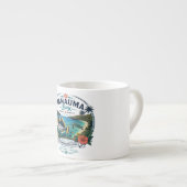 Tasse Expresso Poisson d'État d'Hawaii (Devant droit)