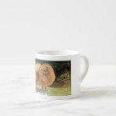 Tasse Expresso Pomeranian (Devant droit)