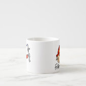 Tasse Expresso Pompier (Devant)