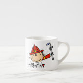 Tasse Expresso Pompier (Droite)