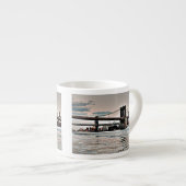 Tasse Expresso Pont de Brooklyn (Devant droit)