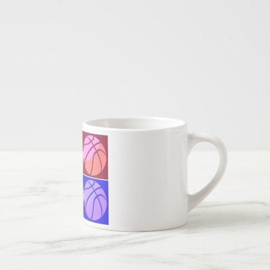 Tasse Expresso Pop Art Basket (Droite)