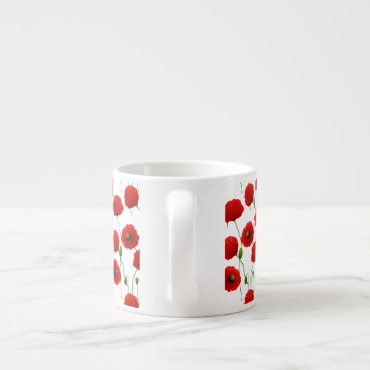 Tasse Expresso Poppies (Dos)