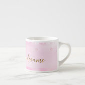 Tasse Expresso Porcelantasse rose (Droite)