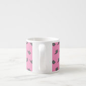 Tasse Expresso Portable gris avec logo d'oiseau (Dos)