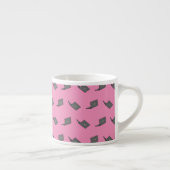 Tasse Expresso Portable gris avec logo d'oiseau (Droite)