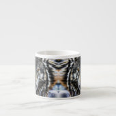 Tasse Expresso Portrait graphique inspirant de loup (Devant)