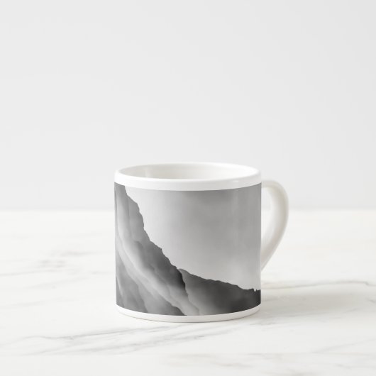 Tasse Expresso Poser sur les rochers (Devant droit)