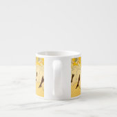 Tasse Expresso Poster de la fille dansante Jaune Toulouse Lautrec (Dos)