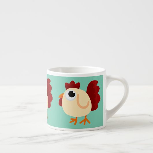 Tasse Expresso Poulet peu (Droite)
