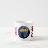 Tasse Expresso Prêchez Jésus (Devant)