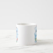 Tasse Expresso Première Grand-mère des cadeaux de garçon (Devant)