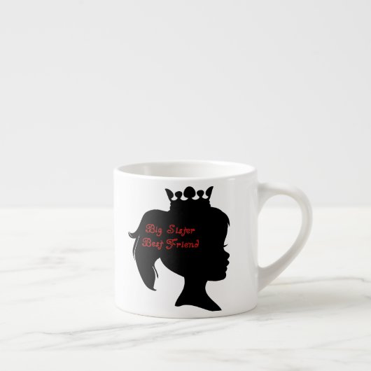 Tasse Expresso Princesse Big Soeur Meilleur Ami (Droite)