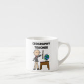 Tasse Expresso Professeur de géographie (Droite)
