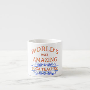 Tasse Expresso Professeur de yoga
