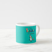 Tasse Expresso Professeur Zèbre Mignon (Devant droit)