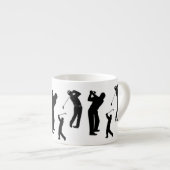Tasse Expresso Professionnel de golf (Devant droit)
