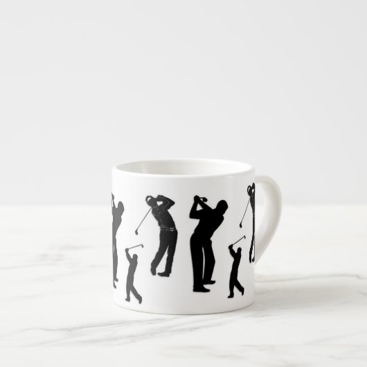 Tasse Expresso Professionnel de golf (Devant droit)