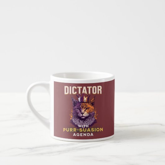 Tasse Expresso Programme de la persuasion Conception amusante de (Gauche)