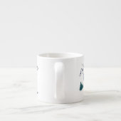 Tasse Expresso Puissance du snowboard pour le peuple Station de s (Dos)