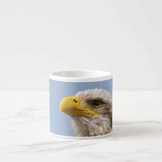 Tasse Expresso Pygargue à tête blanche (Devant)