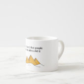 Tasse Expresso Pyramides Sphinx Egypte ancienne Khufu Pharoah (Devant droit)