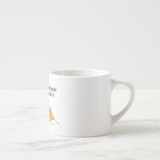 Tasse Expresso Pyramides Sphinx Egypte ancienne Khufu Pharoah (Droite)