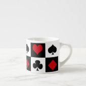 Tasse Expresso Quatre combinaisons de cartes (Droite)