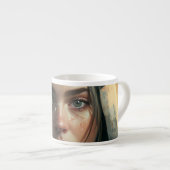 Tasse Expresso Rain hood girl (Devant droit)