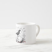 Tasse Expresso Raven chante la chanson de la mort sur (Devant droit)