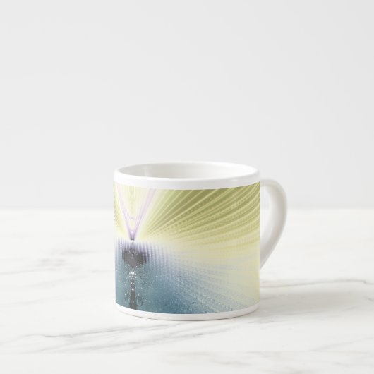 Tasse Expresso Rayons Dorés (Devant droit)