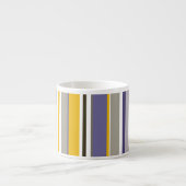 Tasse Expresso Rayures de la Nouvelle Saison Moderne (Devant)