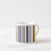 Tasse Expresso Rayures de la Nouvelle Saison Moderne (Devant droit)