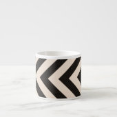 Tasse Expresso Rayures de risque (Devant)