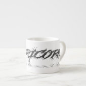 Tasse Expresso Réflexion Capricorne (Devant droit)