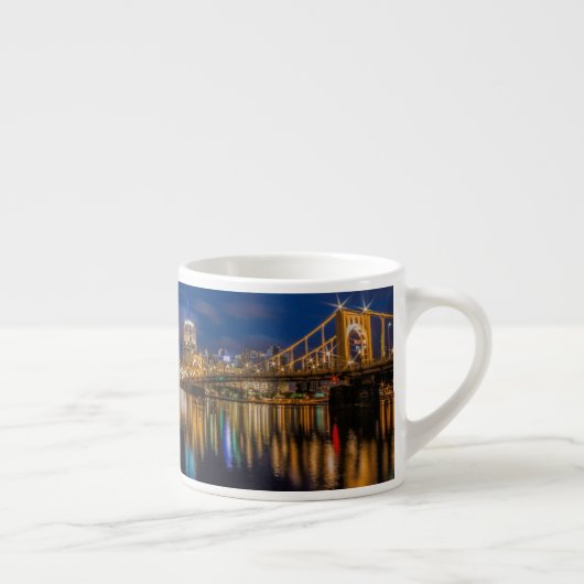 Tasse Expresso Réflexions de Pittsburgh (Droite)