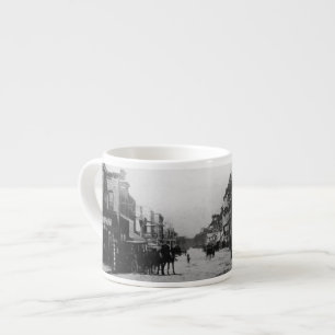 Tasse Expresso Regard occidental sur la rue de Flagler
