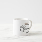 Tasse Expresso "Reine" (Devant droit)