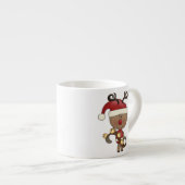Tasse Expresso Renne de Rudy avec Bells (Devant droit)
