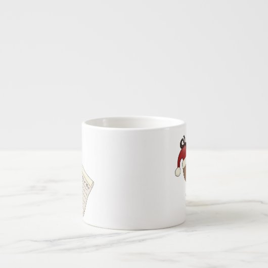 Tasse Expresso Renne de Rudy vilain ou NIC (Devant)