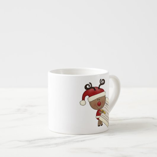 Tasse Expresso Renne de Rudy vilain ou NIC (Devant droit)