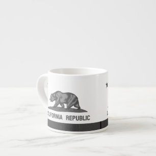 Tasse Expresso République de Californie (Noir)