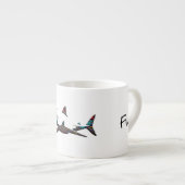 Tasse Expresso Requin aztèque (Devant droit)
