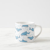 Tasse Expresso Requin de baleine étoilé (lumière) (Droite)