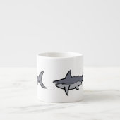 Tasse Expresso Requins (Devant)