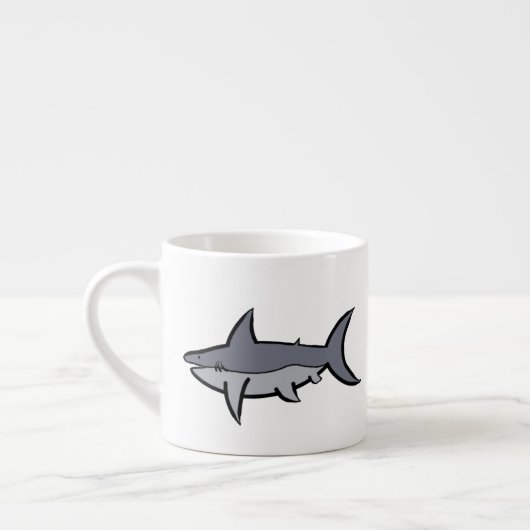 Tasse Expresso Requins (Gauche)